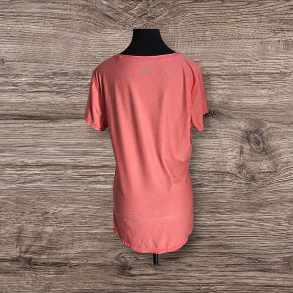 Head Coral Short Sleeve V-Neck Top Size L - Picture 2 of 5